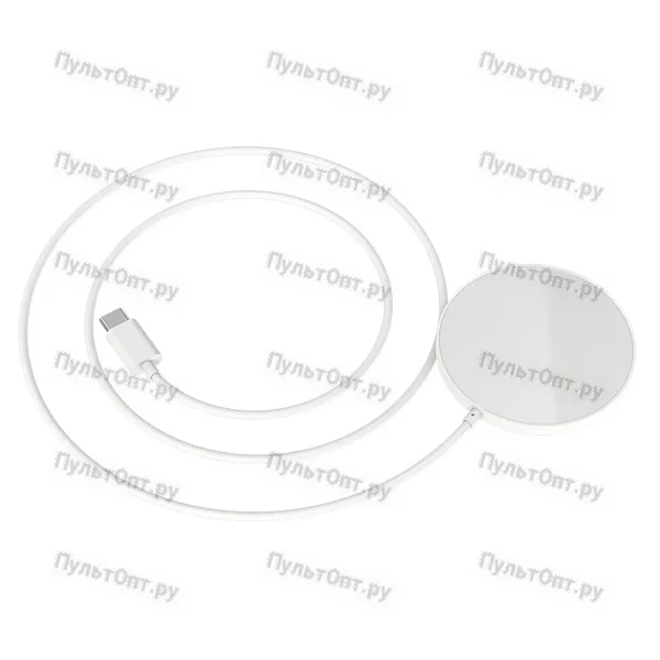 СЗУ CW28 Original series magnetic wireless fast charger (белый)