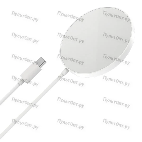 СЗУ CW28 Original series magnetic wireless fast charger (белый)