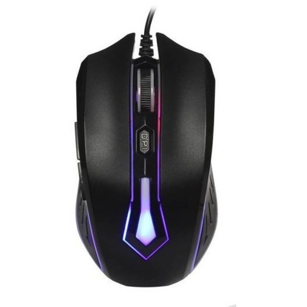 Мышь Smartbuy 712 RUSH, черная, проводная, игровая