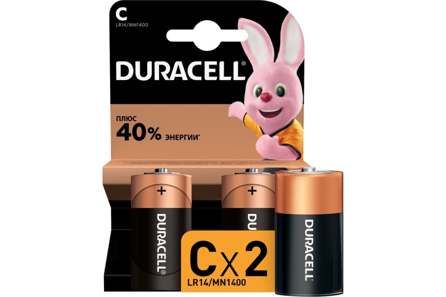 Эл. пит. C alkaline BL2 Duracell (20)