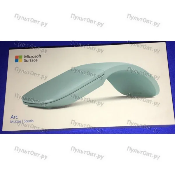 Мышь Microsoft ARC светло-зеленый оптическая (1000dpi) беспроводная BT (2but)