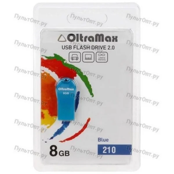 USB 8GB OltraMax 210 синий