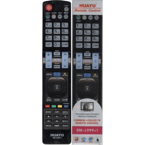 Универсальный пульт Huayu для LG RM-L999+1