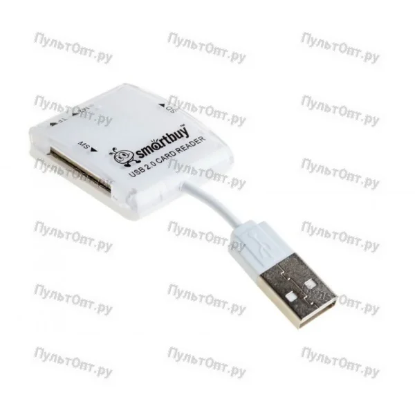 Картридер Smartbuy белый (SBR-713-W) (1/5)