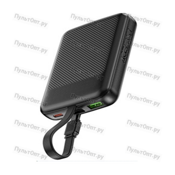Аккумулятор внешний ACEFAST M13, 10000mAh, 1 Type-C, PD20Вт, QC3.0, кабель Type-C, индикатор, цвет: 