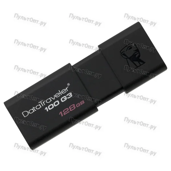 USB 3.0 128GB Kingston Data Traveler DT100-G3 чёрный