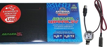 Антенна Дельта ЦИФРА.5V - USB (40)