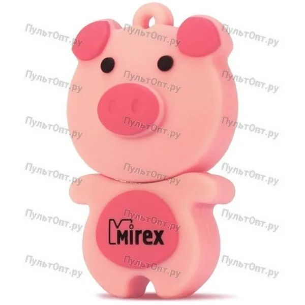 USB 8GB Mirex Свинка (ecopack) розовый