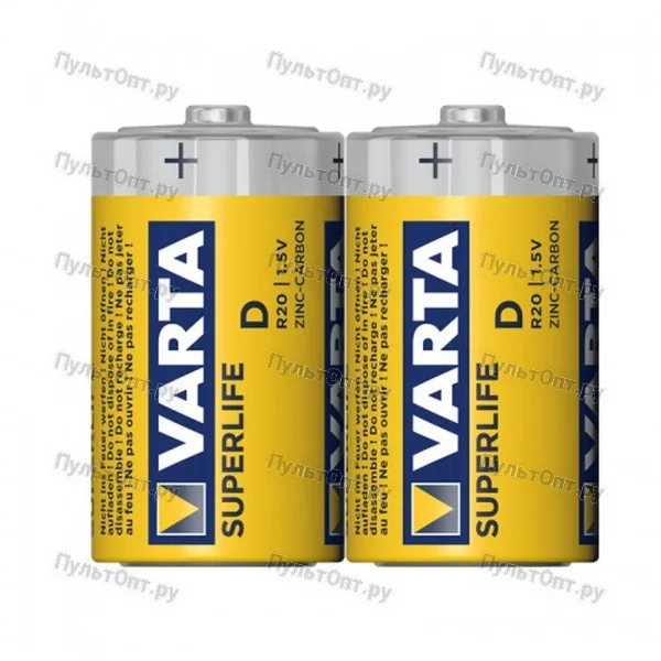 Эл. пит. D сол. SR2 Varta SuperLIFE (24)