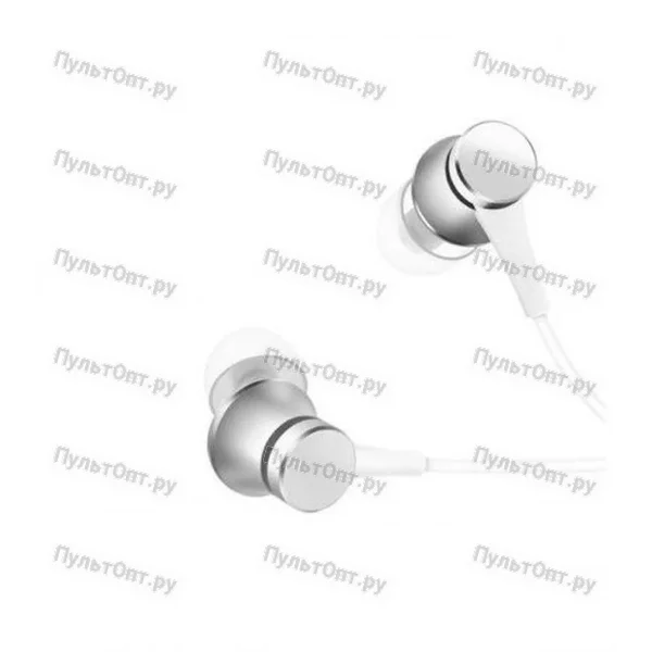 Наушники Xiaomi refreshed piston earphone (Pure version), серебро
