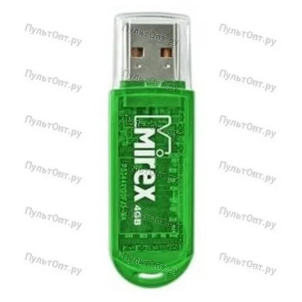 USB 4GB Mirex ELF зелёный (ecopack)