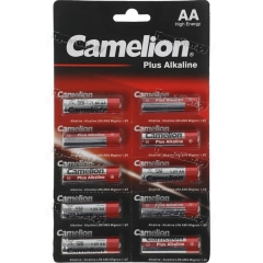 Батарейка Camelion Plus LR6 AA BL10 Alkaline 1.5V отрывные (10/120/720)