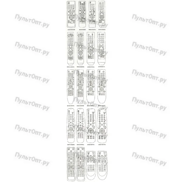Универсальный пульт Huayu для Samsung RM-D1087
