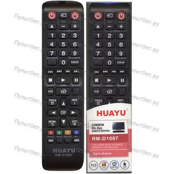 Универсальный пульт Huayu для Samsung RM-D1087