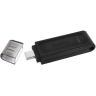 USB 3.0 32GB Kingston DataTraveler 70 (USB 3.0/3.2 + Type C) чёрный