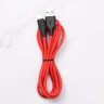 Кабель USB - 8 pin Hoco X21 Plus Silicone (черно-красный)