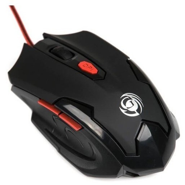 Мышь Dialog Gan-Kata MGK-10U, черная, USB, проводная, игровая, 6 кн, + колесо прокрутки