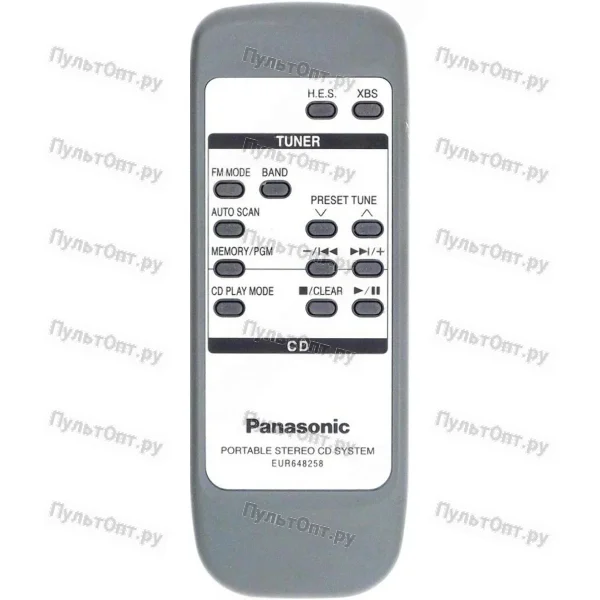 Пульт Panasonic EUR648258 (оригинальный)