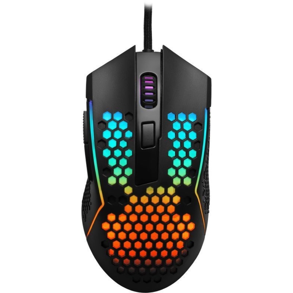 Проводная игровая мышь Redragon Reaping Elite Оптика, RGB, 16000 DPI, Легкая (1/40)
