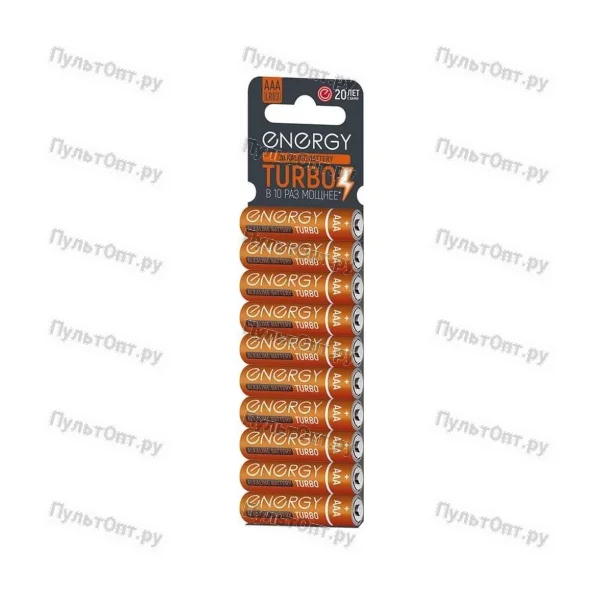 Эл. пит. Energy Turbo LR03/10KS (ААА) (10/100/800)