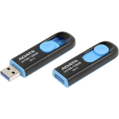 USB 3.0 128GB A-Data UV128 чёрный/синий