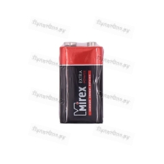 Эл. пит. Mirex 6F22 / Крона 9V 1 шт (1/12/288 ), shrink