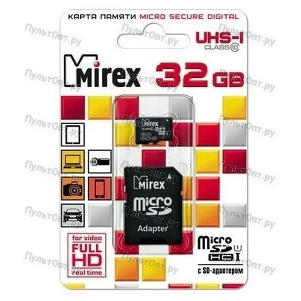 SDHC 32GB Mirex Class 10 UHS-I