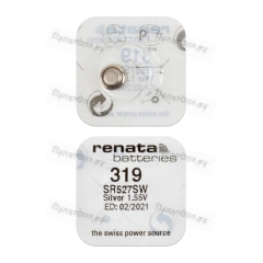 Батарейка Renata 319 (SR527SW) Silver Oxide 1.55V (1/10/100)