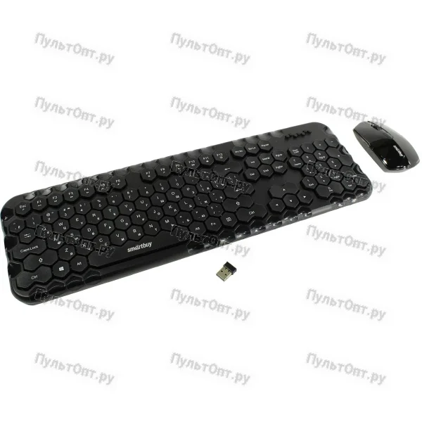 Комплект клавиатура+мышь Smartbuy Honeycomb черный (SBC-642383AG-K) /10