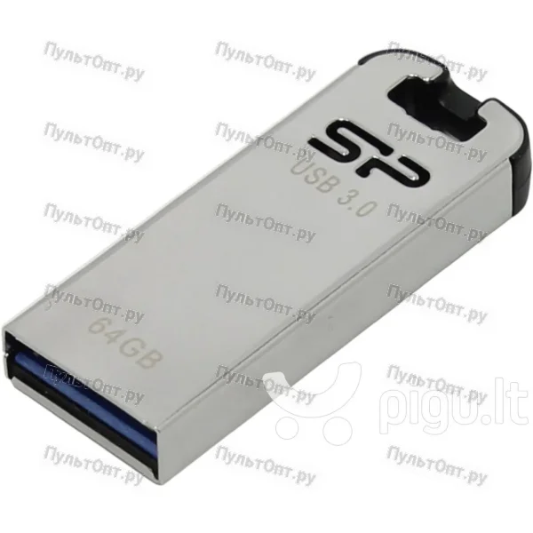 USB 3.0 64GB Silicon Power Jewel J10 серебро