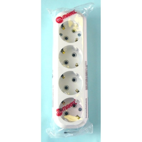 Колодка 4гн зем Makel