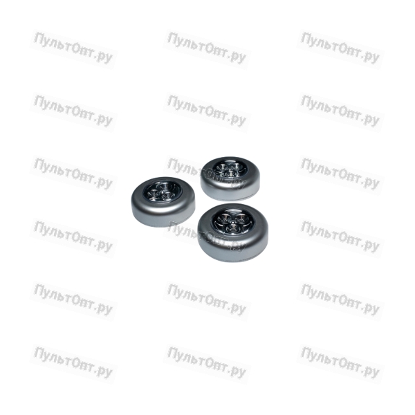 Фонарь Космос светодиодный 3020LED Мини-cветлячок 3 LED, серебристый, 3хAAA, 3шт. в упаковке