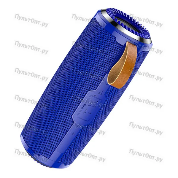 Беспроводная колонка Hoco BS38 bluetooth 5.0 microSD с микрофоном синяя