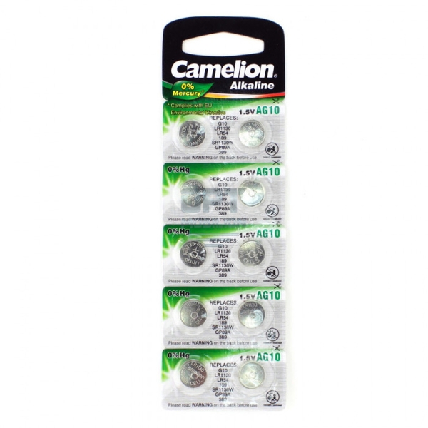 Эл. пит. G10 BL10 Camelion (10)