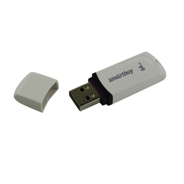 USB 64GB Smartbuy Paean белый