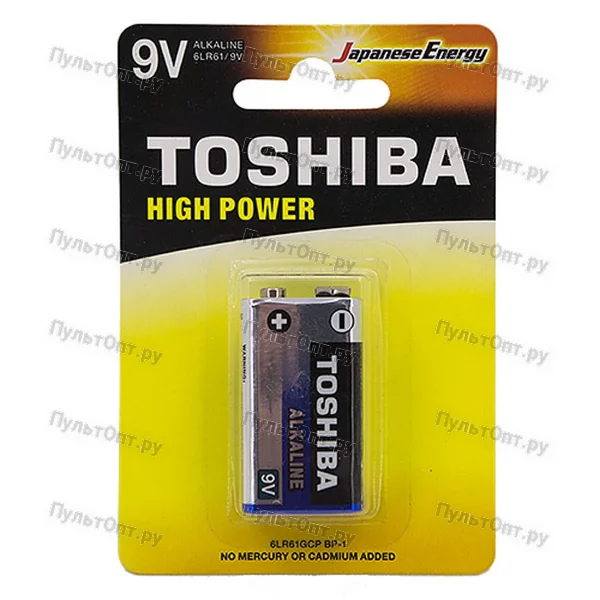 Эл. пит. крона alkaline BL1 Toshiba (12/240)