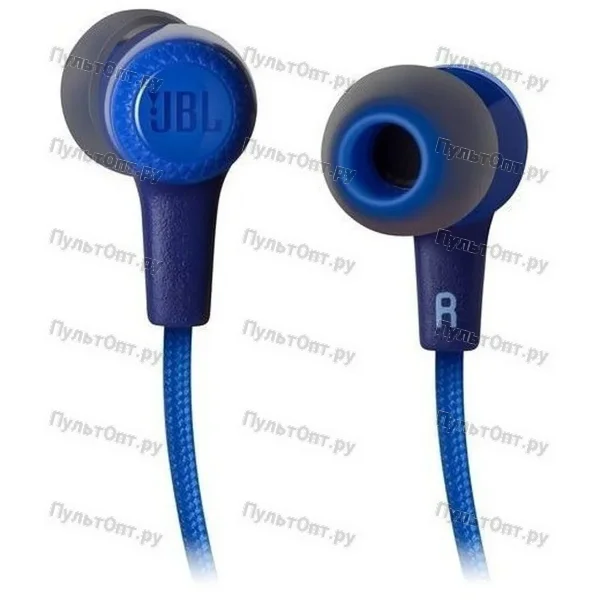 Беспроводные внутриканальные наушники JBL E25BT синие (1/24)