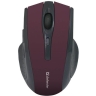 Мышь Defender Accura MM-665, красная, беспроводная, ,6 кнопок, 800-1600dpi, USB