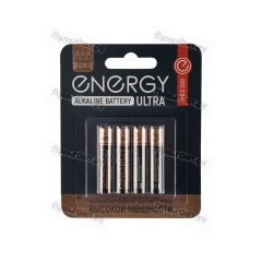 Эл. пит. Energy Ultra LR03/4B (АAА) (4/48/576)
