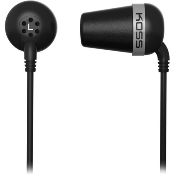 Наушники Koss The Plug Black вставные