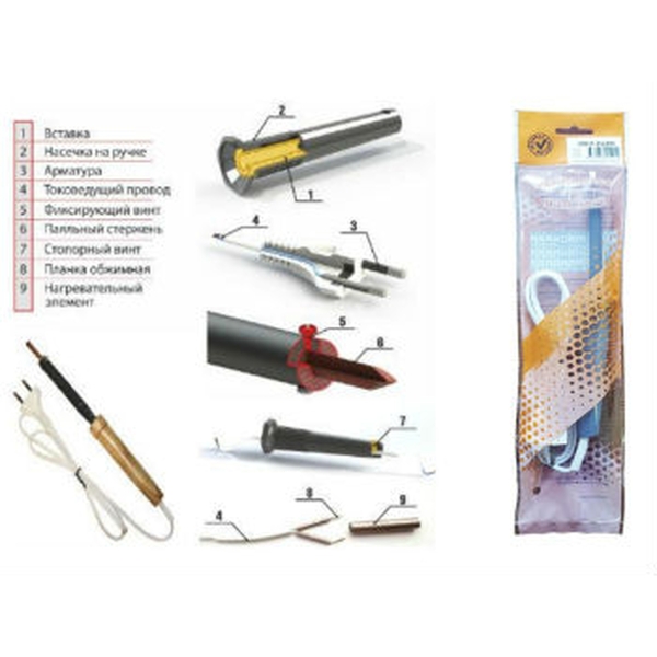 Паяльник Термолюкс ЭПСН-03-40Вт / 220V дерево (70)