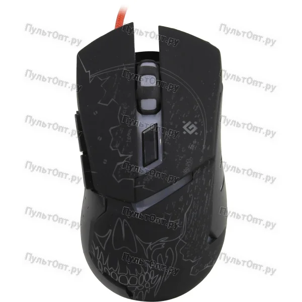 Мышь проводная Defender GM-703L Alfa игровая USB черный