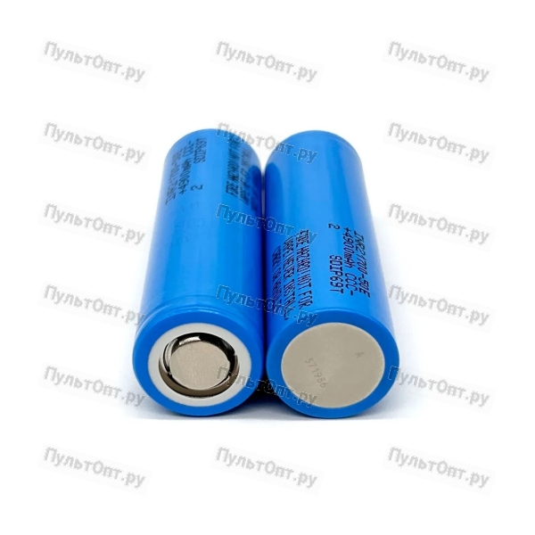 Аккумулятор Li-ion GoPower INR21700-50E (EVE) PC1 15A 5000mAh (1/130)