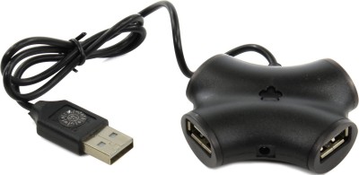HUB CBR USB-концентратор CH-100 черный 4 порта, USB 2.0 (1/250)