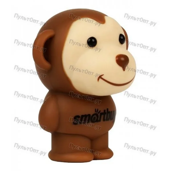 USB 32GB Smartbuy Wild series Обезьяна коричневый