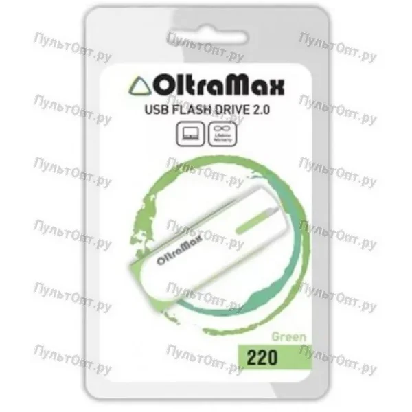 USB 64GB OltraMax 220 зелёный