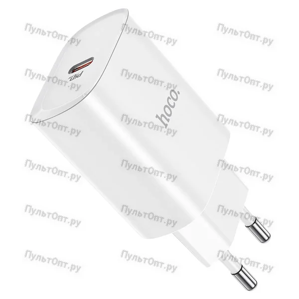 СЗУ Hoco N14 Smart Charging single port PD20W charger (белый)