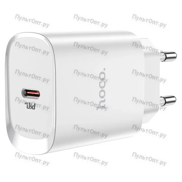 СЗУ Hoco N14 Smart Charging single port PD20W charger (белый)