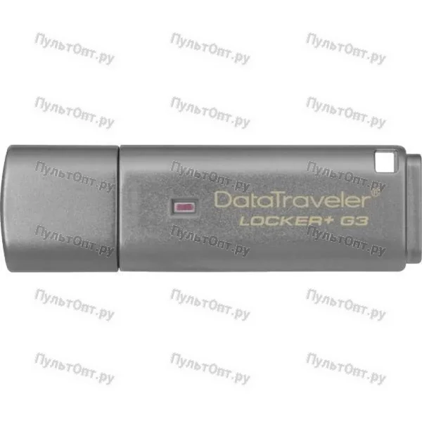 USB 32GB Kingston DTLPG3 Encryption (256 bit) серый