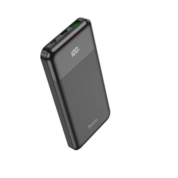 Аккумулятор внешний Hoco J102, 10000mAh, Cool, PD20W+QC3.0, цвет: чёрный (1/66)